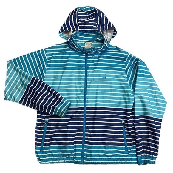 FIREFLY Mens Lightweight Striped Spring Jacket - L - Picture 1 of 6